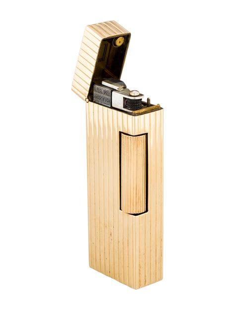 fendi rollagas lighter the real real|Dunhill 14K Gold Rollagas Lighter .